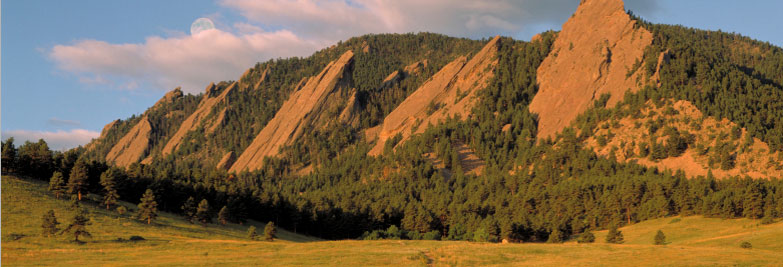 Boulder Colorado Flatirons