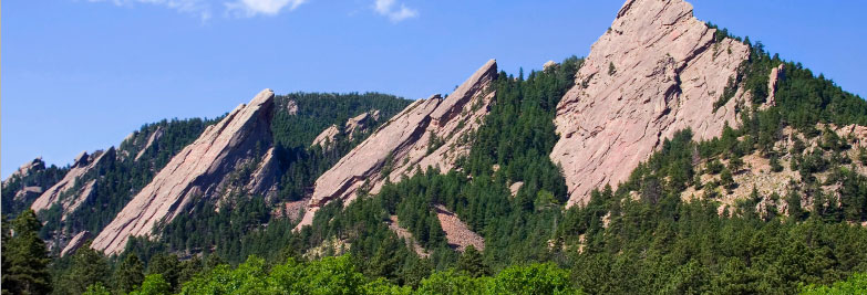 Boulder Colorado Flatirons