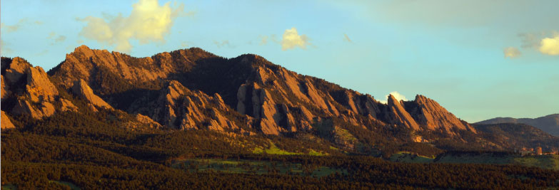 Boulder Colorado Flatirons