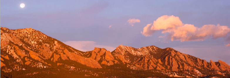 Boulder Colorado Flatirons